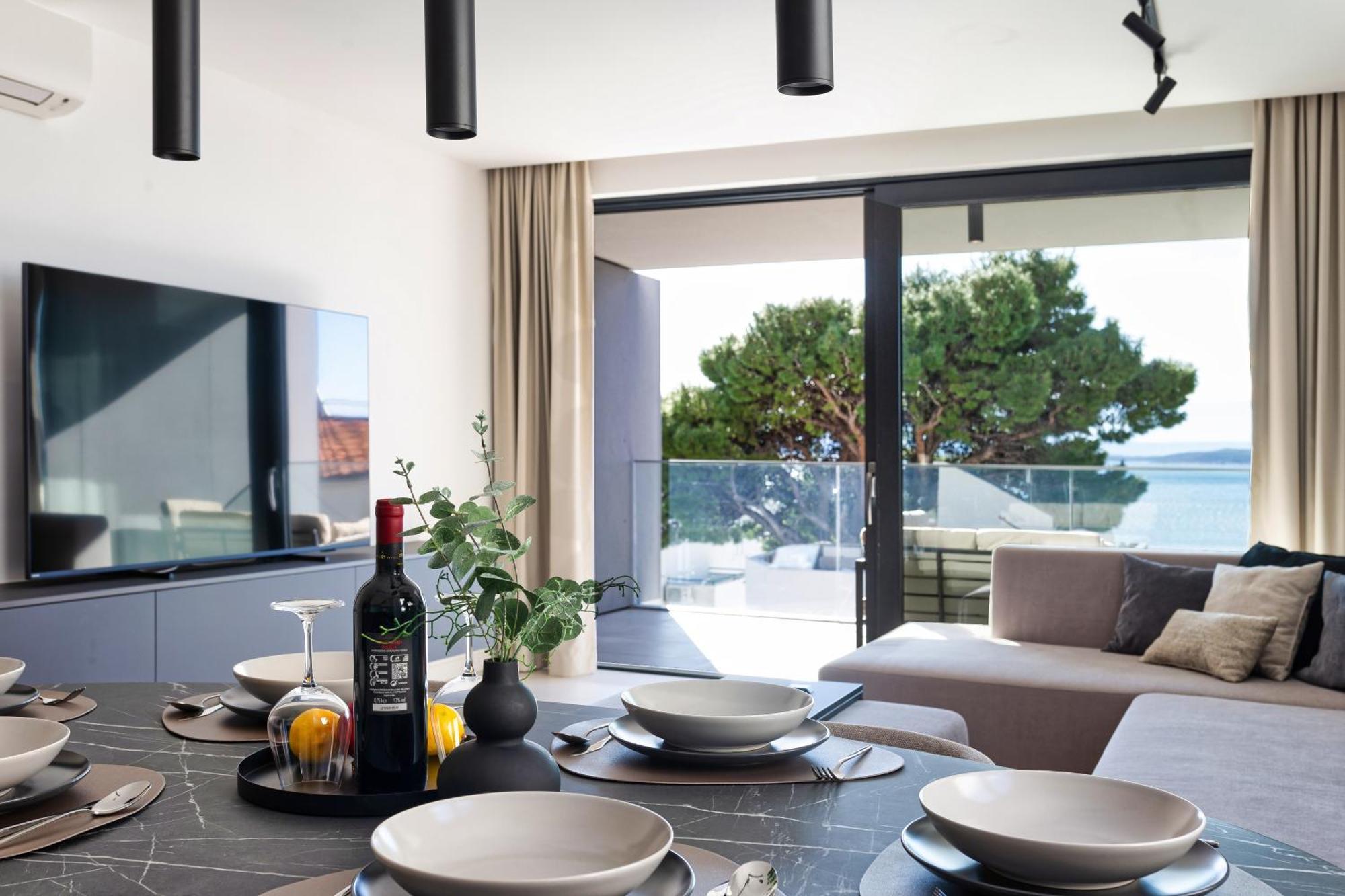 Apartment Tina Baška Voda Esterno foto