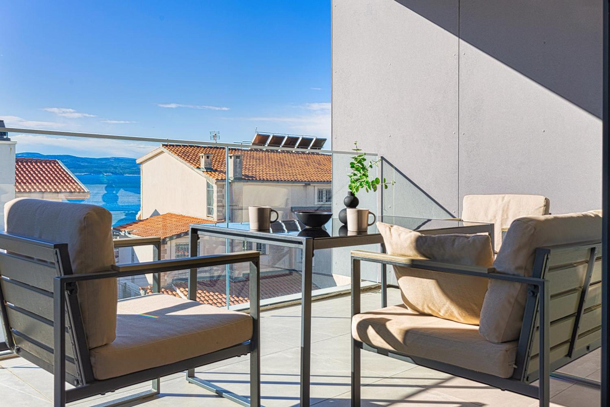 Apartment Tina Baška Voda Esterno foto
